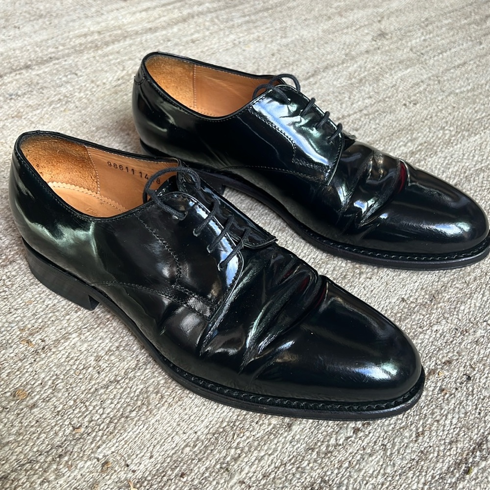 jalan sriwijaya black leather oxford lace up shoes